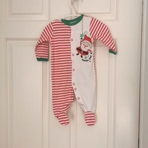 3/$15 Buster Brown Christmas sleeper 0-3